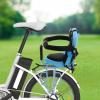 JAJADAH Rear Child Bike Seat Attachment Bike, Rear Child Bike Seat Suitable with Seat Cushion for Children (Blue) view 4