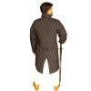 Gambeson Thick Padded & Quilted Medieval coatumes for Renaissance Cosplay Contrast Color Quilting Old era Armor Brown view 3