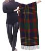 LMNSWDA Cork County Irish Tartan Women's Fashion Cashmere Feel with Tassel Large scarf warm party shawl Wraps view 2