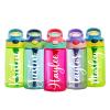 Personalized Water Bottles for Kids, 16 oz Custom Name Water Bottle With Straw Customized Reusable Waterbottle Gifts for Kids School Girls Boys Men Women
