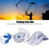UPQRSG Cast Net, Nylon Sturdy Hard Wearing Simple Operate Casting Net, Multi Purpose Steel Sinker Rapid Sinking Easy Throw Cast Net, for Fish Pond Outdoor view 2