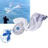 UPQRSG Cast Net, Nylon Sturdy Hard Wearing Simple Operate Casting Net, Multi Purpose Steel Sinker Rapid Sinking Easy Throw Cast Net, for Fish Pond Outdoor view 4