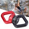QANYEGN Swing Swivels, Double Ended Swivels Eye Hook, Rotational Device Hanging Ary for Hanging Hammock, Aerial Dance(red black) view 3