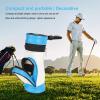 OUKENS Golf Ball Holder Bag, PU Leather Large Capacity Portable Mini Pocket, Golf Ball Pouch Bag,Golf Ball Storage Bag Golf Accessories for Golfing Enthusiasts view 4