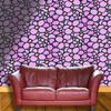 YANFENQI Papel para Pared Decorativo Pink Wall Contact Paper Geometric Wall Clings Easy to Clean (W) 118" X(H) 110" view 3