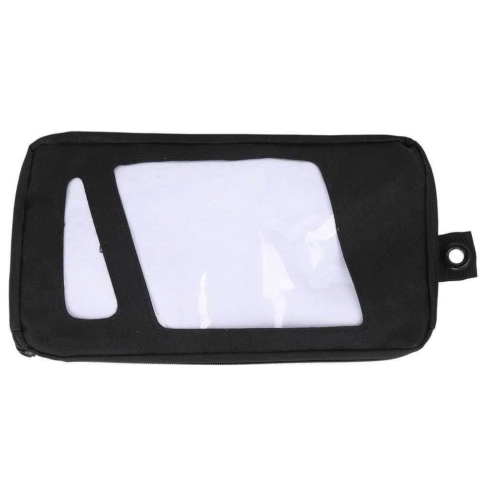 Padded Fin Wallet & Key Fin Storage, 10in Black Surfboard Fin Storage Bag Handbag for Water Sports Accessories