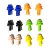 6 Pairs Reusable Silicone Swimming Earplugs Silicone Noise Cancelling Ear Plugs Waterproof Earplugs for Swimming and Sleeping,Learning, Hearing Protection, Concerts, Shooting view 2