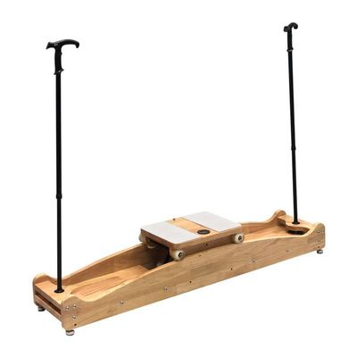 BailingDS Indoor Ski Simulator Balance & Coordination Training Machine for Body Sculpting - Wooden, Semi-Automatic, LCD, Push Button, More than 1 Program, 5 Resistance Levels