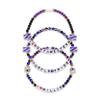 FOCO Northwestern Wildcats NCAA 3 Pack Team Friendship Bracelet view 1
