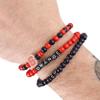 FOCO Syracuse Orange NCAA 3 Pack Beaded Friendship Bracelet view 4