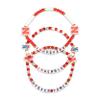 FOCO Nebraska Cornhuskers NCAA 3 Pack Team Friendship Bracelet view 1