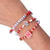 FOCO Nebraska Cornhuskers NCAA 3 Pack Team Friendship Bracelet view 4