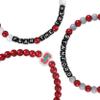 FOCO Stanford Cardinal NCAA 3 Pack Beaded Friendship Bracelet view 2