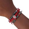 FOCO Stanford Cardinal NCAA 3 Pack Beaded Friendship Bracelet view 4
