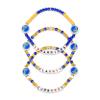 FOCO Golden State Warriors NBA Stephen Curry Klay Thompson 3 Pack Team Friendship Bracelet view 1