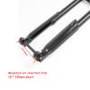 ZECHAO Air Mountain Bike Suspension Fork,26 * 5.0inch Inverted Fork 1-1/2" Disc Brake 15 * 150mm Snow Bike,Electric Bike Rebound Adjust Outdoor view 3