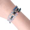 FOCO Carolina Panthers NFL 3 Pack Team Friendship Bracelet view 4