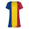 Flag of Chad Girl's Dress Summer Crew Neck Children's T-Shirt Tops Casual Wear 110CM view 4