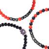 FOCO Auburn Tigers NCAA 3 Pack Beaded Friendship Bracelet view 2