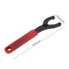 Qiilu Bottom Bracket Wrench, Bottom Bracket Freewheel Wrench Remover Cycling Repair Steel Tool Rubber Handle view 2