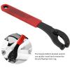 Qiilu Bottom Bracket Wrench, Bottom Bracket Freewheel Wrench Remover Cycling Repair Steel Tool Rubber Handle view 4