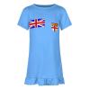 Fiji Flag Girl's Dress Summer Crew Neck Children's T-Shirt Tops Casual Wear 160CM view 4