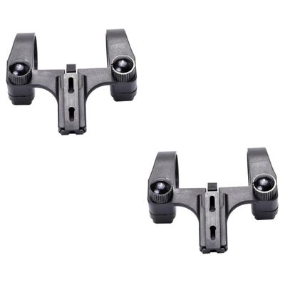BESPORTBLE 3pcs Lamp Bracket for Bike Front Light Holder -Skid Features Easy-Mount Design Material for Enhanced Stability and