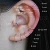 14k Rose Gold Filled Small Hoop Earrings for Women, 11mm 22 Gauge view 2