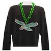 aminco Philadelphia Eagles Throwback Logo NFL Fan Chain, Green view 2
