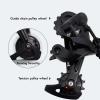 DJC Bike Ceramic Bearing Pulley Wheel 2pcs Guide Roller 11T 12T 13T 14T 15T 16T 17T MTB Road Bike Rear Derailleur for Shimano for Sram Pulley(Black 2pcs 13T) view 4