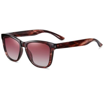 XLUMIO Women Polarized Sunglasses UV400 Men Sun Glasses Colorful Eyeglasses Frames Cycling Driving Sports Traveling Eyewear,Nebula red,one size