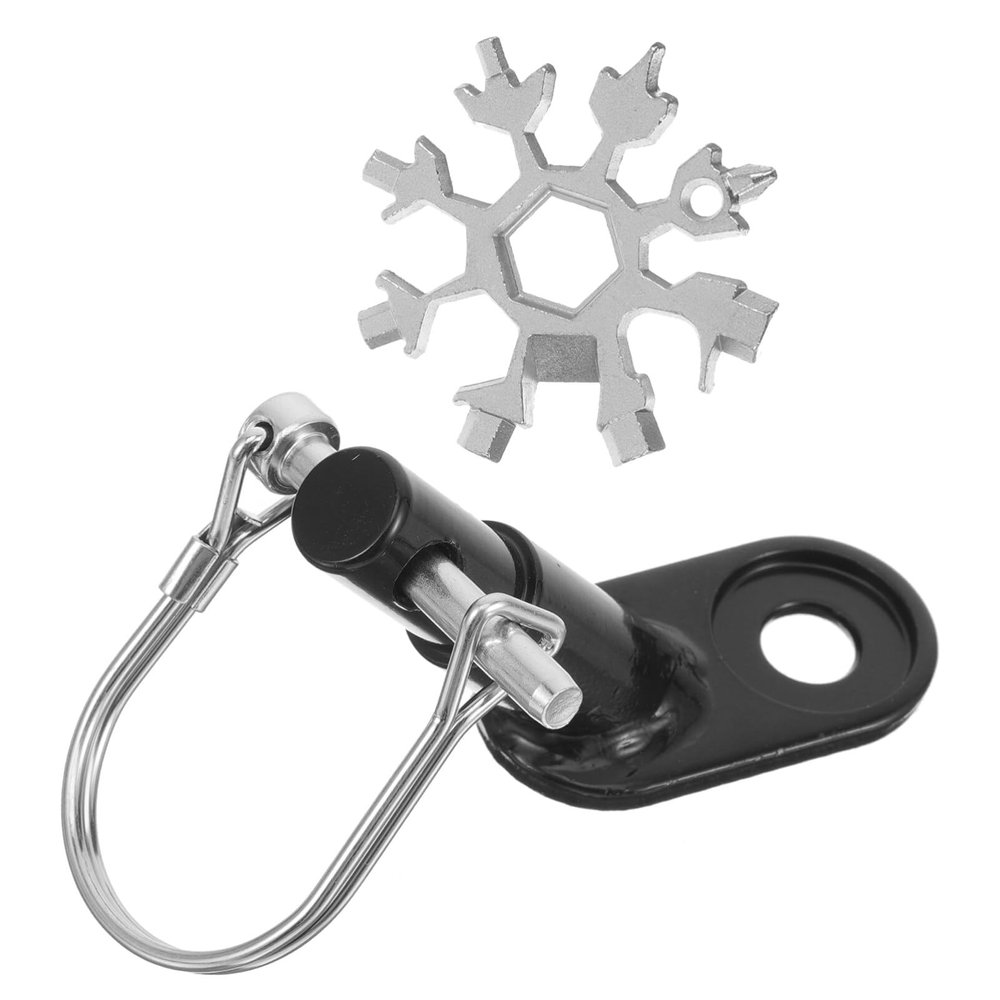 BESPORTBLE 1set Bike Trailer Hitch Connector Cycling Adapter for Pet Trailers Easy Installation Compatible