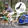 BESPORTBLE 1set Bike Trailer Hitch Connector Cycling Adapter for Pet Trailers Easy Installation Compatible view 2