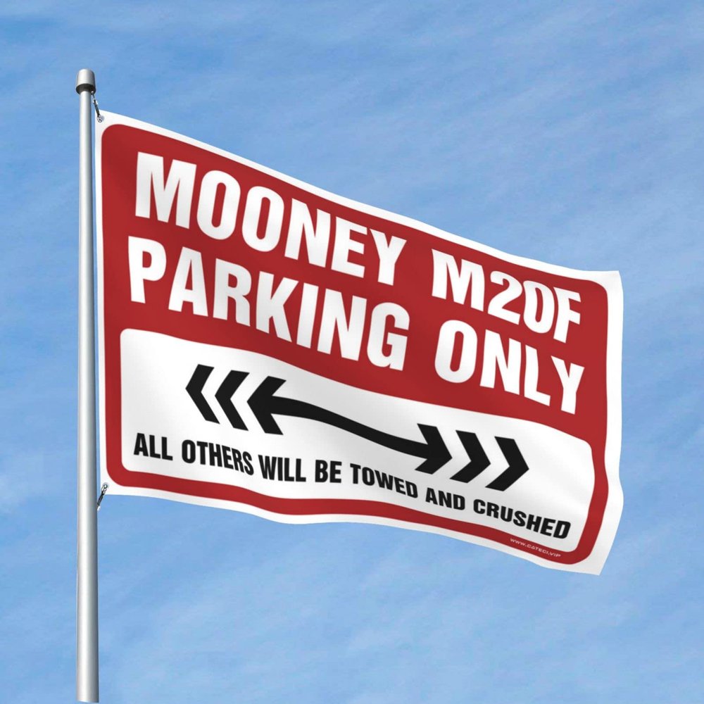 Student Athlete Flag Mooney M20F Parking Only Flag Outdoor Porch Decor Car Flags For Room (Size : 120X180CM)