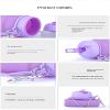 EBayin Simple Folding Cup for Outdoor Travel Portable Sports Bottle Large Capacity High Temperature Resistant Silicone Cup (Yellow blue purple gradient) view 3