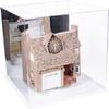 Better Display Cases Acrylic Versatile Display Case - Large Square Box with Mirror Case and White Base 15" x 15" x 15" (A125) view 1
