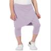 CharmWM Girls High Elastic Waist Capri Pants Kids Cute Active Golf Tennis Skorts Leggings Skirts Trousers Light Purple view 1