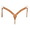 Western Headstall Breast Collar Reins Set Leather Hand Carved Tooled Equestrian Trail Horse Saddle Tack Set Full Cob Pony ST-HTS-078 (Full) view 2