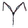 Western Headstall Breast Collar Reins Set Leather Hand Carved Tooled Equestrian Trail Horse Saddle Tack Set Full Cob Pony ST-HTS-082 (Full) view 2