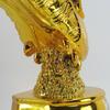 LNGODEHO 24K European Golden Football Boot Replica Trophy Champion Top Shooter Award Cup Statue Fans Souvenir Cup for School Tournament (Ball Kicking) view 4