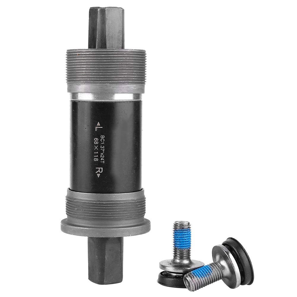 Tbest Kids Mountain Bike Bottom Bracket Press in,Crank Arm170 68/73Mm Bottom Bracket,Bottom Bracket,Bottom Bracket Square Hole Crank Axis Parts for Square Tapered Spindle Crank(68X122.5L)