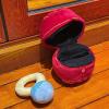 TOPINCN Valentine Gift Ring Box Plush Toy Love Ring Box Case Organizers Valentine Day Marriage Proposal Wedding Anniversary Creative Gift view 3