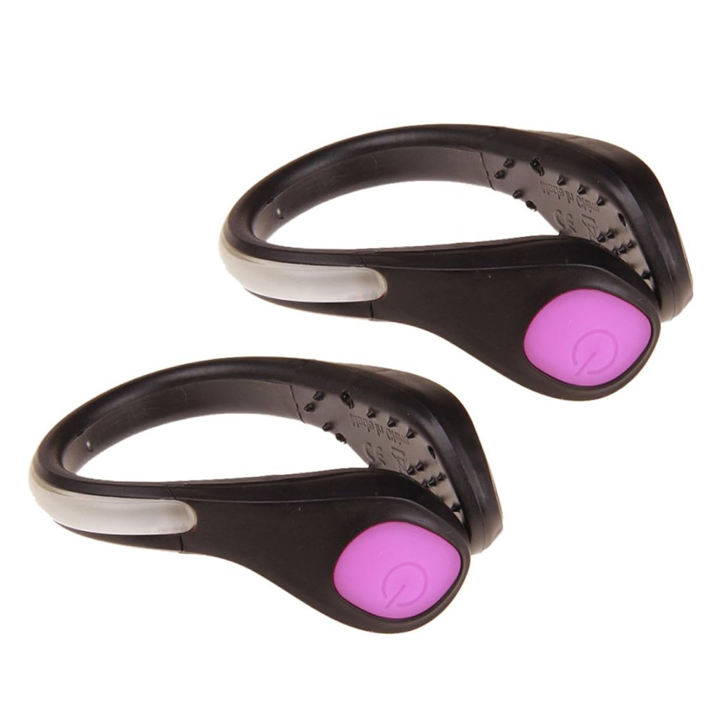 BESPORTBLE Led Shoe Clip Lights 2 Pack Night Running Safety Gear Reflective Running Lights for Runners Joggers Bikers