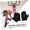 Kisangel 2 Pairs Sport Gloves Sports Gloves Exercise Gloves Basketball Shooting Trainer Basketball Shot Trainer The Star Possession of Training Equipment Dribble to Shoot view 3