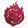 RWBY Ruby Rose Galaxy Emblem Bumper Sticker Vinyl Decal 5" view 1