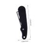 INOOMP 2pcs Shoe Tightener Stainless Steel Hooks Sport Accessories pro Tools Folding Tool Folding Shoes Lace Tighteners Black Roller Skates pp Plus Stainless Steel Skating Tools Parts view 2