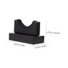 Kisangel Baseball Bat Display Rack Stand 2pcs Wood Bat Rack Sturdy Base for Indoor Storage view 3