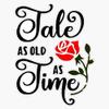 Copy of Tale As Old As Time Bumper Sticker Vinyl Decal 5" view 1