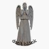 Weeping Angel Bumper Sticker Vinyl Decal 5" view 1