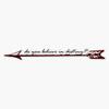Pyrrha Nikos RWBY Destiny Arrow Bumper Sticker Vinyl Decal 5" view 1